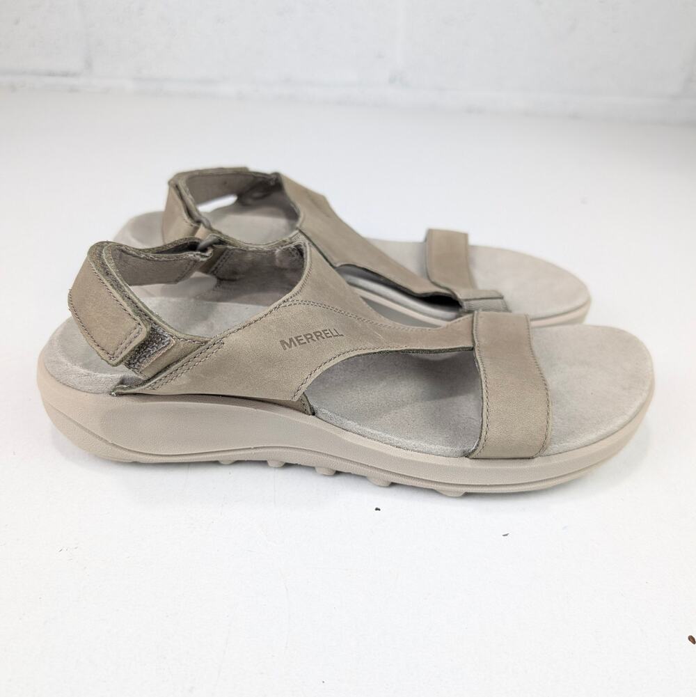 Merrell Women's 8 District 4 Luxe Backstrap Sandals - Brindle
